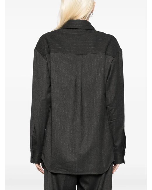 Christopher Esber Black Tailored Floating Shirt