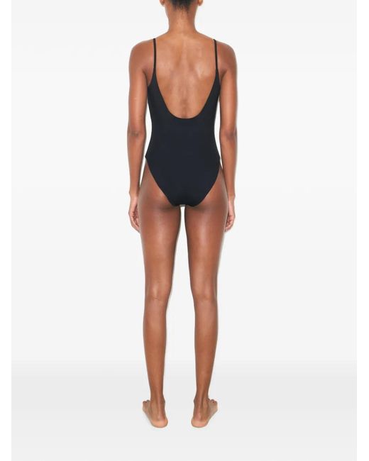 Tory Burch Blue 'Solid' Badeanzug