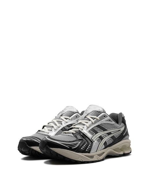 Asics GEL-KAYANO 14 "Black/Glacier Grey Silver" Sneakers in Gray für Herren