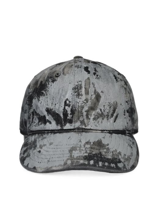 FILTH Gray Waxed Trucker Hat for men