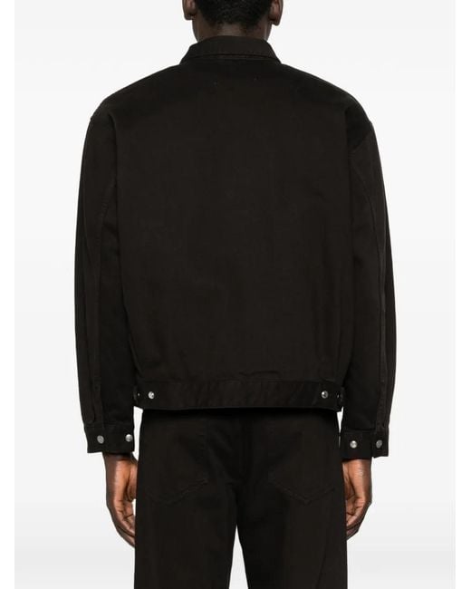 NN07 Black Veste Petrus À Fermeture Zippée for men