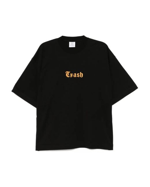 Vetements Katoenen T-Shirt in het Black voor heren