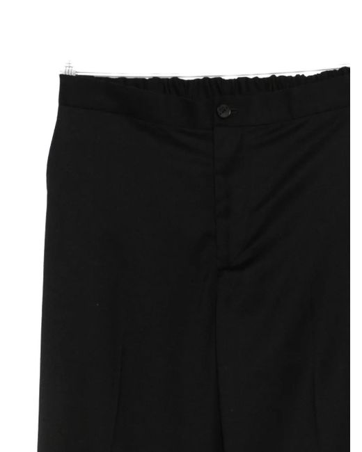 Hevò Black Button Trousers for men