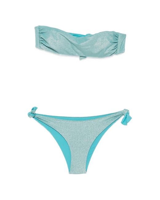Fisico Blue Bikini Bandeau
