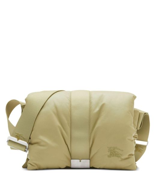 Burberry Green Pillow Messenger Bag for men