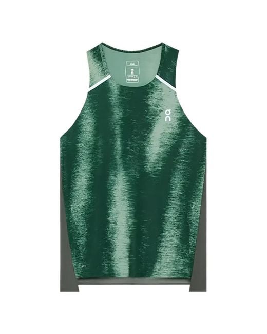 On Shoes Green Performance Terra Tank Top