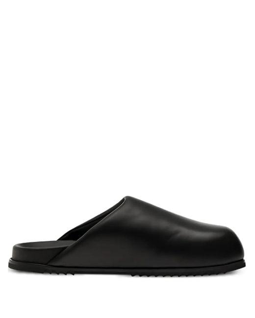 Rick Owens Black Granola Slippers for men