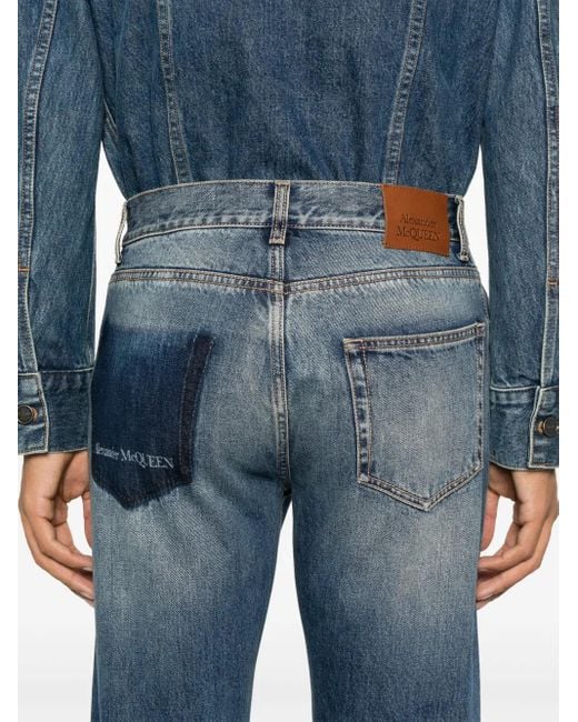 McQueen Blue Jeans for men