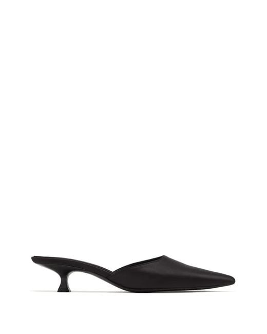 Femme LA White 40Mm St. Honore Mules