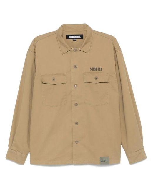 Neighborhood Natural Bdu Long-Sleeves Shirt for men