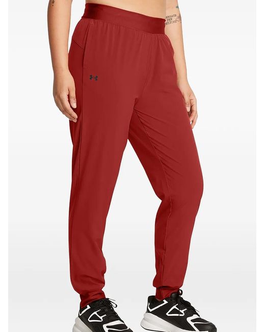 Under Armour Red Rival Woven Track Pants