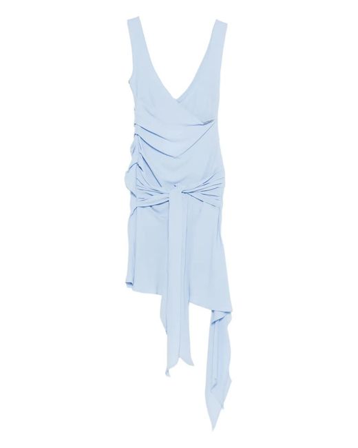 attico asymmetric mini dress The Attico Mini Dress