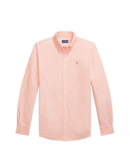 Polo Ralph Lauren Pink Button-Fastening Long-Sleeve Shirt