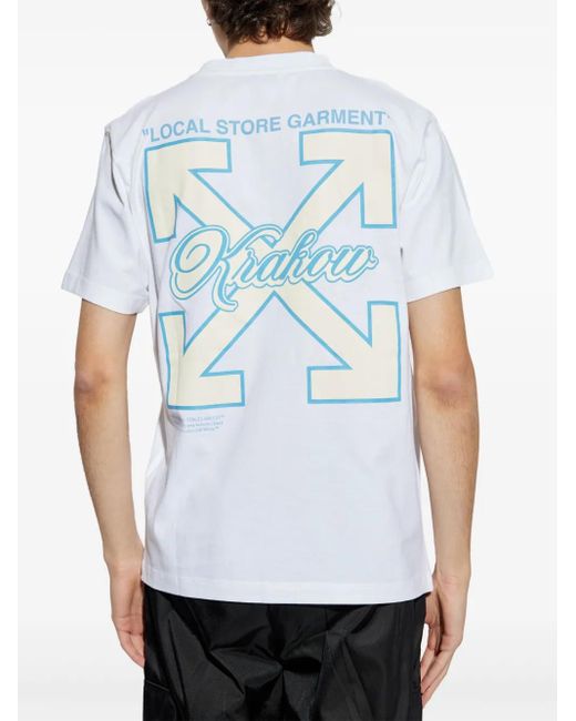 Off-White c/o Virgil Abloh ロゴ Tシャツ White