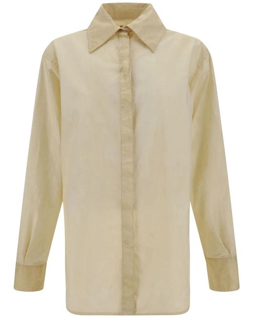Quira White Cotton Shirt