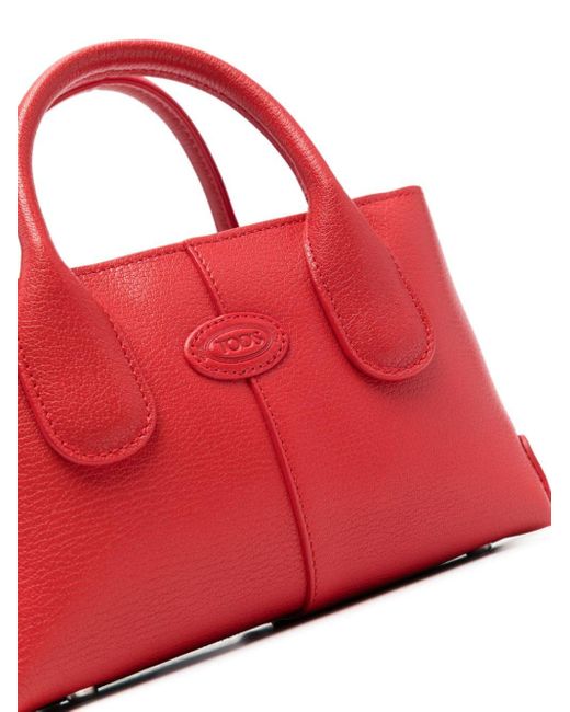 Tod's Red Di Leather Mini Bag