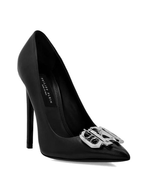 Philipp Plein Black 120Mm Gothic Pumps