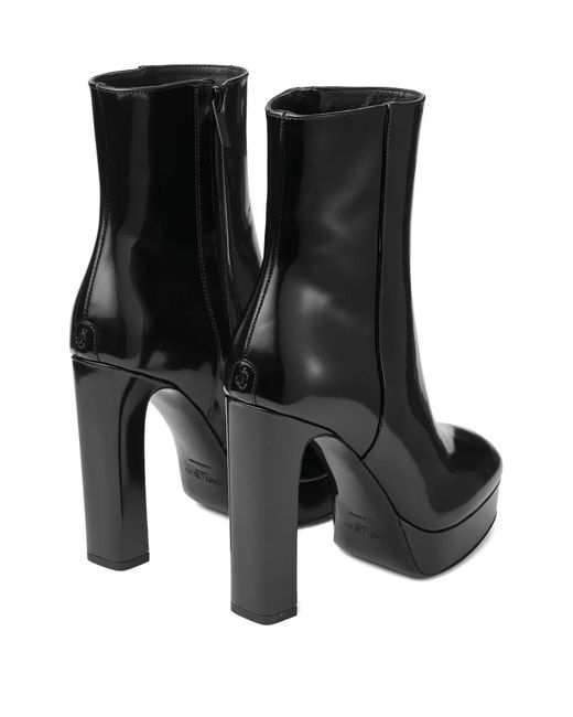 Jimmy Choo Black Marene 120 Platform Ankle Boots