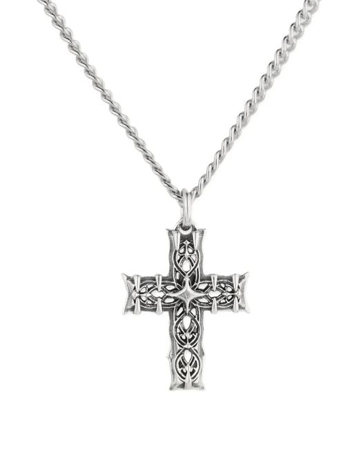 Emanuele Bicocchi Metallic Small Reissue Notre-Dame Necklace