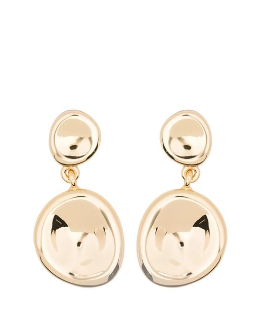 Joseph Natural Boucles D'Oreilles Pendantes À Détail De Logo