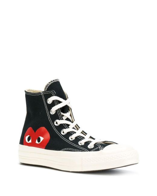 converse all star comme des garcons play