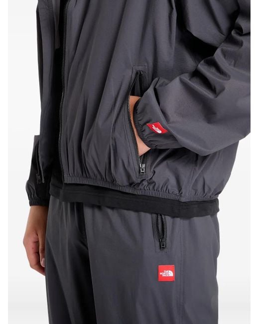 The North Face Blue Logo-Patch Jacket for men