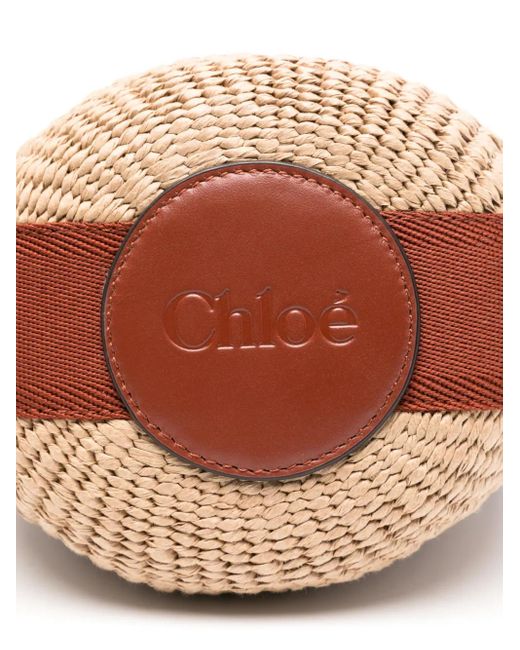 Chloé ホースメダル バケットバッグ S Pink