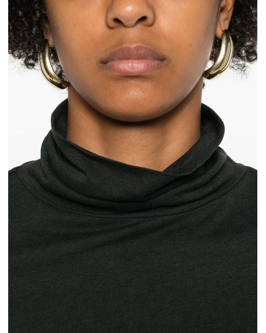 Marc O' Polo Black Turtleneck Long-Sleeve Top