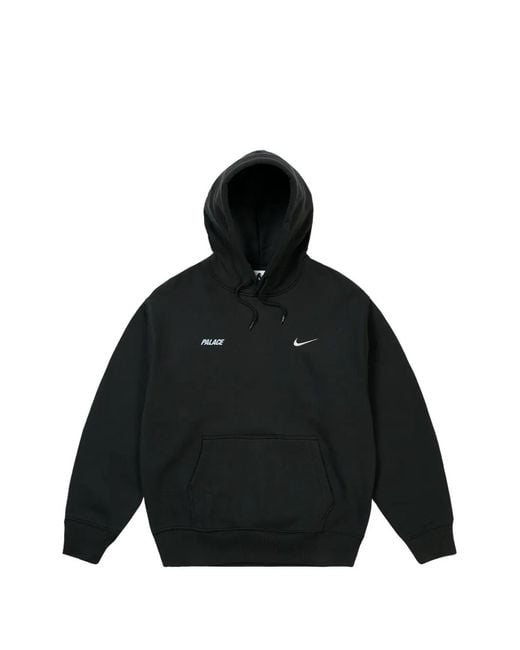 Palace Black X Nike Pouch-Pocket Hoodie for men