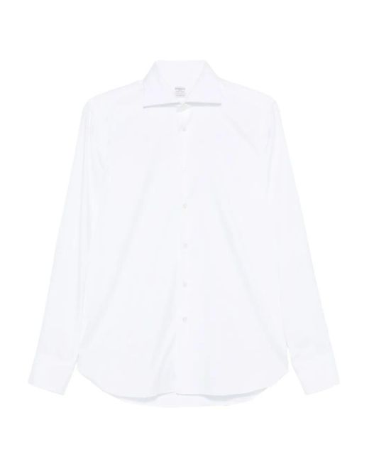 メンズ Borriello コットン シャツ White