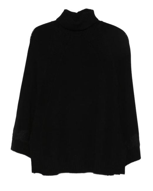 ERMANNO FIRENZE タートルネック セーター Black
