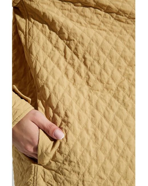 Burberry Natural Reversible Quilted Jacket