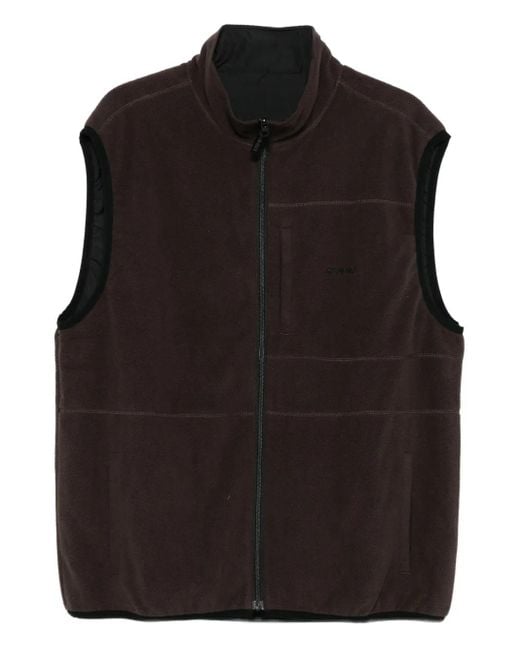 Gramicci Weste mit Reißverschluss in Black für Herren