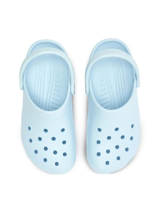 CROCSTM Blue Perforated Slingback Sandals