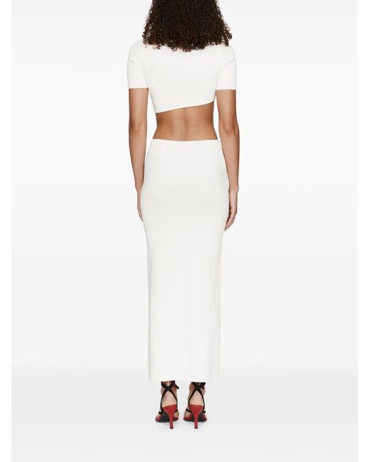 Christopher Esber White Maparadita Skirt