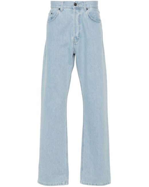 Carhartt Nolan Straight-leg Jeans in het Blue voor heren