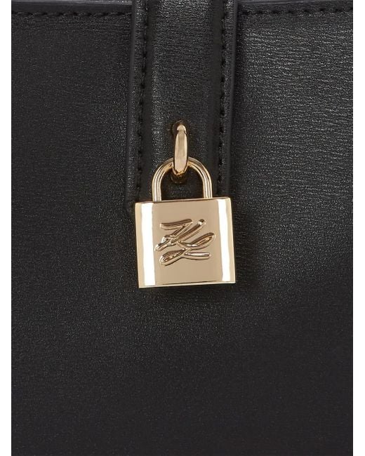 Karl Lagerfeld Black K/Autograph Shoulder Bag