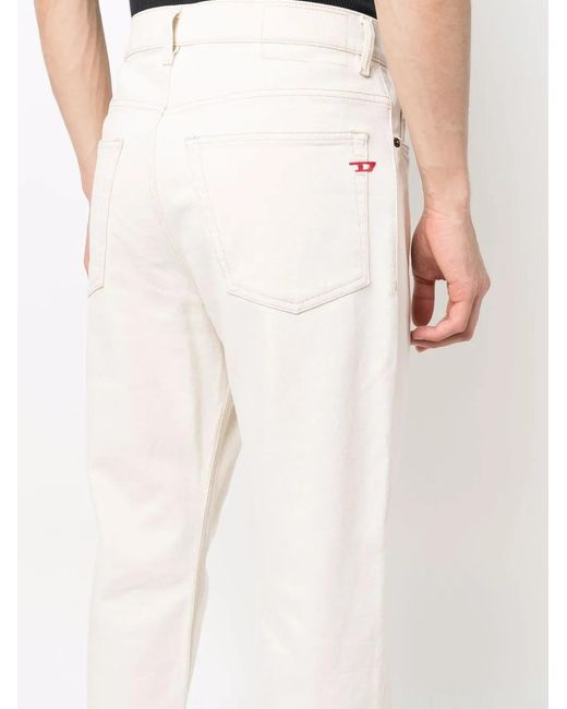DIESEL Multicolor 2005 D-Fining 09B94 Tapered Jeans for men