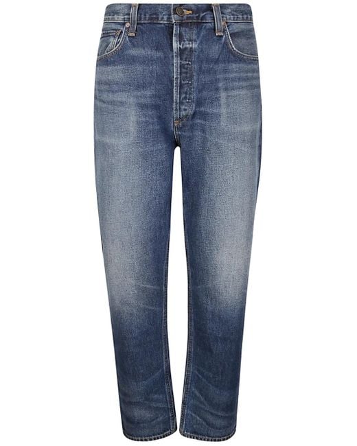 Agolde Blue Straight-Leg Jeans for men