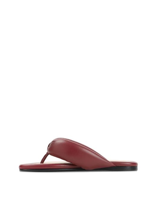 Carven Multicolor Sandales Garnier En Cuir