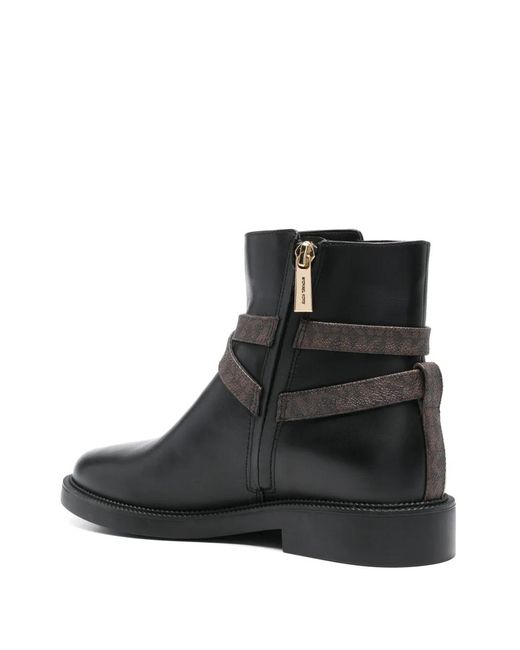 Michael Kors Black Abigail Flat Bootie