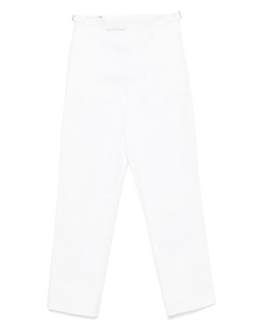 Casablanca White Side Adjuster Chino Pant for men