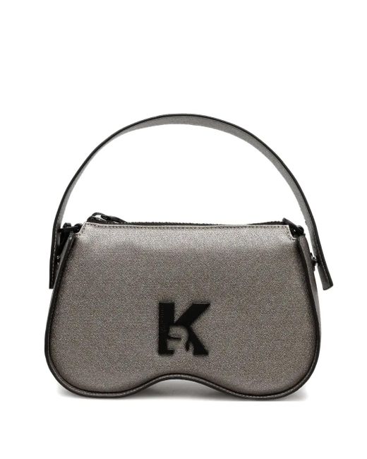 Karl Lagerfeld Gray Sunglass Tote Bag