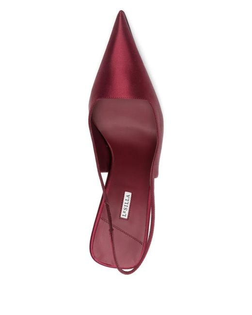 Le Silla Pink 120Mm Bella Heeled Mules
