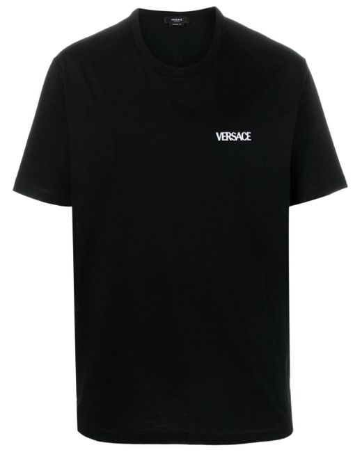 Versace T-shirt in Black for Men | Lyst