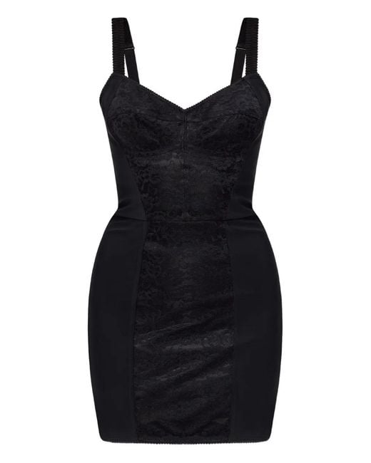 Dolce & Gabbana Black Sleeveless Mini Dress