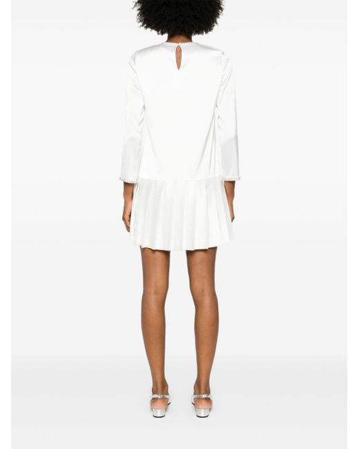 Sandro White Princesse Mini Dress