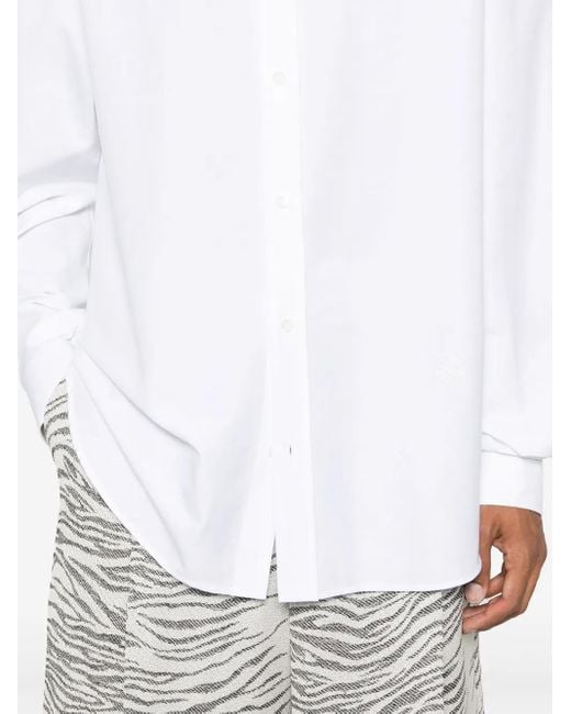 Loewe White Cotton Shirt for men