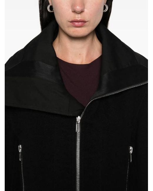 Chaqueta Con Cremallera Rick Owens de color Black