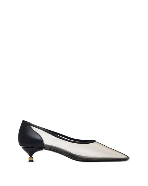 VANDA NOVAK White Escarpins Diana En Mesh